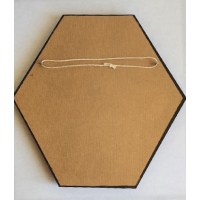 Wandversiering met halfedelstenen en/of edelstenen